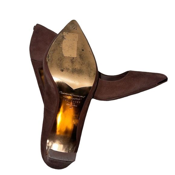 ✨Ted Baker Bubeli Suede Pumps Sz 8 Brown✨ - Picture 10 of 11